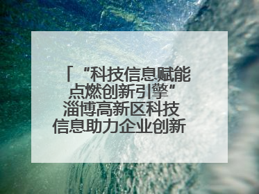 “科技信息赋能 点燃创新引擎” 淄博高新区科技信息助力企业创新发展培训会举办