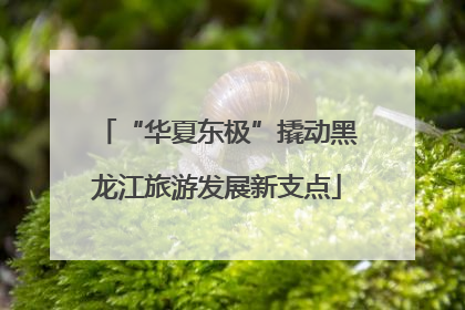 “华夏东极”撬动黑龙江旅游发展新支点