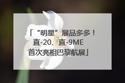 “明星”展品多多！直-20、直-9ME首次亮相巴黎航展