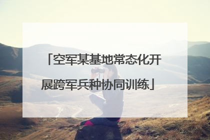 空军某基地常态化开展跨军兵种协同训练