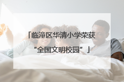 临潼区华清小学荣获“全国文明校园”