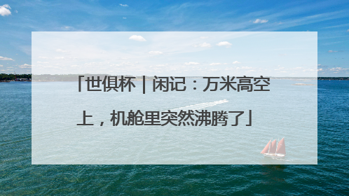 世俱杯｜闲记：万米高空上，机舱里突然沸腾了