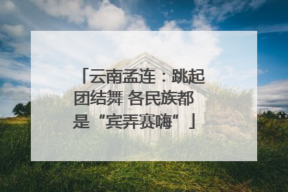 云南孟连：跳起团结舞 各民族都是“宾弄赛嗨”