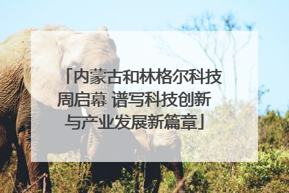内蒙古和林格尔科技周启幕 谱写科技创新与产业发展新篇章