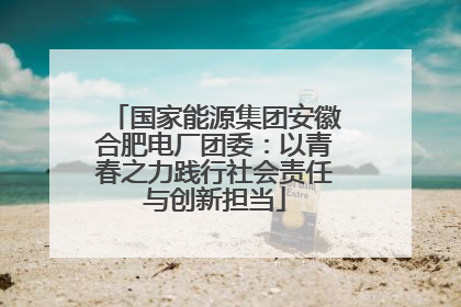 国家能源集团安徽合肥电厂团委：以青春之力践行社会责任与创新担当