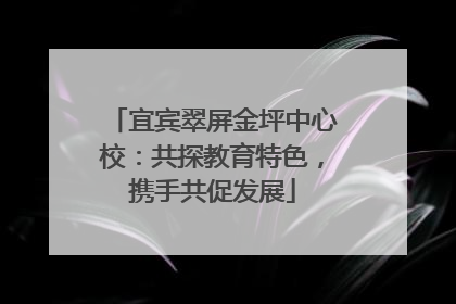 宜宾翠屏金坪中心校：共探教育特色，携手共促发展