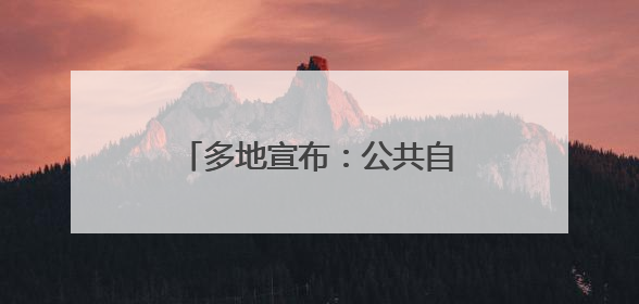 多地宣布：公共自行车项目停止运营