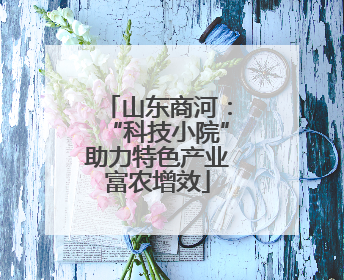 山东商河：“科技小院”助力特色产业富农增效
