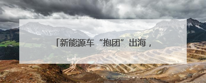 新能源车“抱团”出海，长三角打造世界级IP