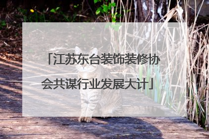 江苏东台装饰装修协会共谋行业发展大计
