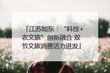 江苏如东：“科技+农文旅”创新融合 双节文旅消费活力迸发