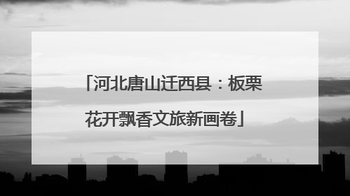 河北唐山迁西县：板栗花开飘香文旅新画卷