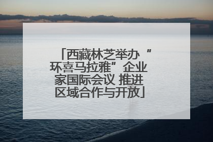 西藏林芝举办“环喜马拉雅”企业家国际会议 推进区域合作与开放