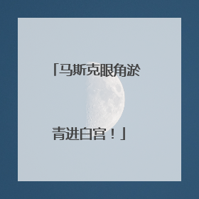 马斯克眼角淤青进白宫！