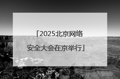 2025北京网络安全大会在京举行